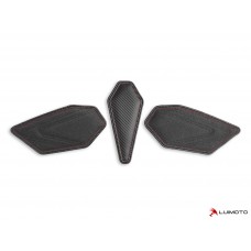 LUIMOTO TANK LEAF SPORT Tank Pads for the Triumph DAYTONA 765 / 675 (13-18) & STREET TRIPLE Rx (15-16)